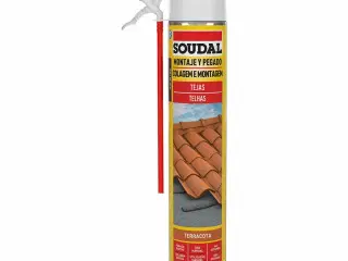 Skum Soudal Polyuretan Tag Rød 750 ml