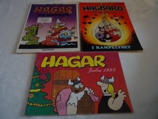Hagar vikingen 5 stk god stand