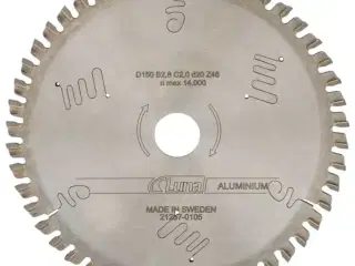 Rundsavklinge aluminium luna
