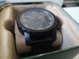 6 x Fossil herreur + 3 x Fossil armbånd