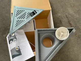 Hjørneafløb, Afløbsskål, Afløb, Purus