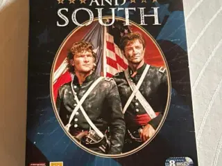 DVD: Nord og syd boksen sæson 1,2,3