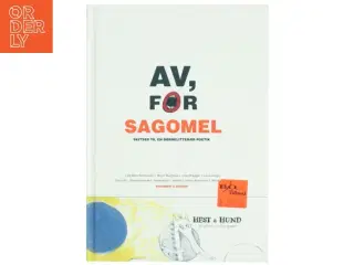 Av, for sagomel : skitser til en børnelitterær poetik (Bog)