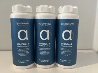 Apotekets Omega-3 Fiskeolie