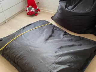 2 stk sorte sækkestole