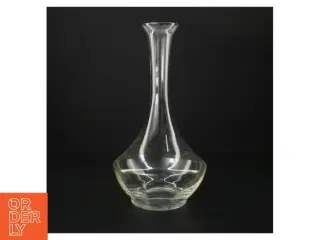 Glas karaffel (str. H. 25 cm. ø. 13,5 cm)