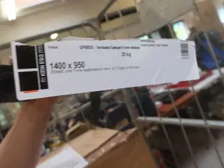 Spejl 1400x950x6mm (ubrugt)