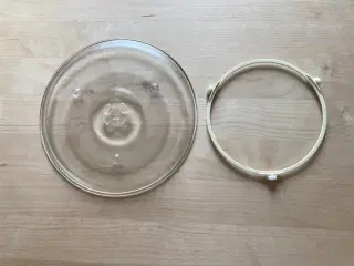 Dreje glastallerken til Electrolux mikrobølgeovn.