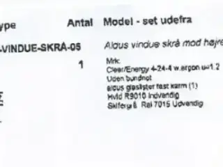 Træ/alu vindue fra Rationel