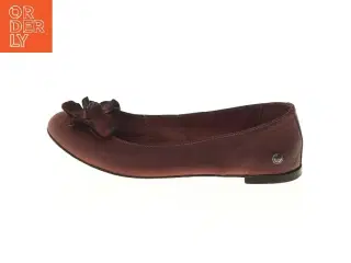 Brune ballerina sko med blomster fra Neosens (str. 38 )