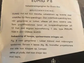 Eumig p8