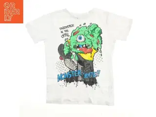 T-shirt med monsterdesign (str. 140)