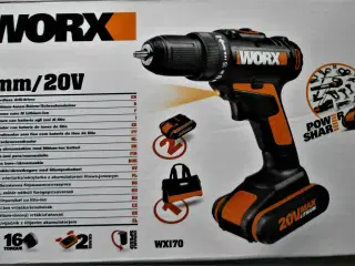 WORX-WX170 Trådløs Skrue- og Boremaskine