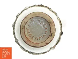 Keramikvase med hank fra W. Germany (str. 14 cm)