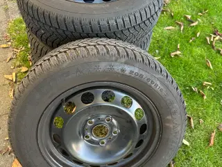Vinterhjul, 4 stk Dunlop Wintersport 5, 205/60 R16