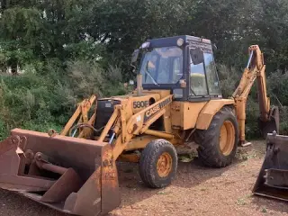 Case 580F rendegraver