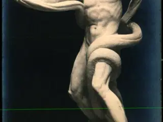 Ny Carlsberg Glyptotek - Leigton : Atleth Kæmpeende med en Slange - 45 - Fotokort