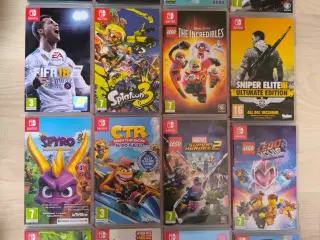 Nintendo Switch Spil (priser i beskrivelsen)