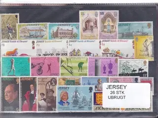 Jersey Samling - 26 stk. - Ustemplet
