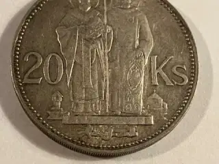 20 Korun Slovenska 1941 - med hul