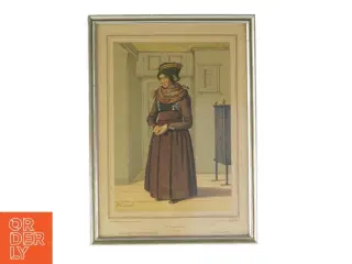 F.C.Lund, en pige fra Fuhr (str. 36 x 26 cm)