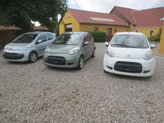 3 Stk Citroen C 1 Til salg.