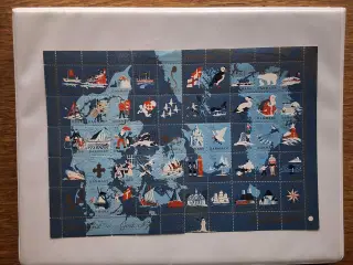 JULEMÆRKE 1959 DANMARK FÆRØERNE GRØNLAND HELARK