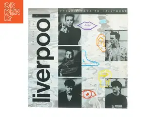 Liverpool med Frankie goes to Hollywood (LP) (str. 31 x 31 cm)