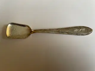 Sølvbelagt teske fra Gr pupp.