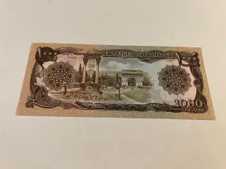 1000 Afghanis Afghanistan