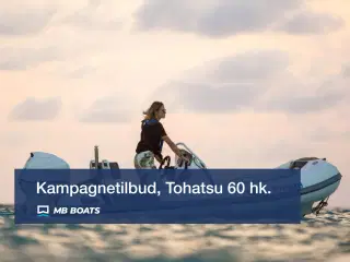 Kampagne tilbud på Tohatsu 60 hk. motorer