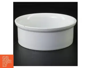 Hvid porcelænsskål (str. 13 x 5 cm)