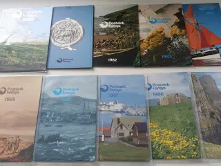 Færøerne årsamapper 1980 til 2015