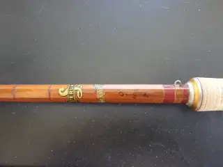 Splitcane fiskestang Vintage Sterling de luxe i or