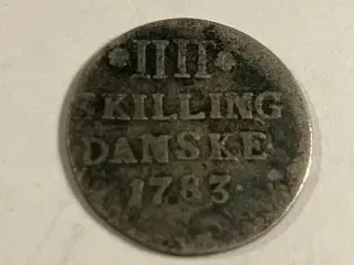 4 skilling 1783 Denmark