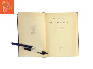 Øst for Paradis af John Steinbeck (Bog)