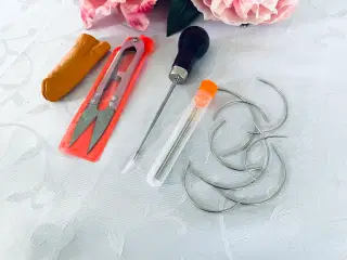 Blandet sæt til læder hobby