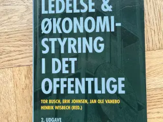 Ledelse & økonomistyring i det offentlige,