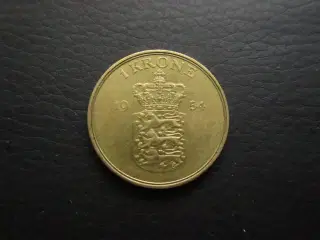 1 kr 1954 flot kv. 1+-01
