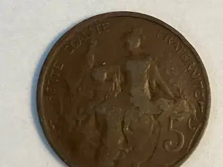 5 Centimes France 1917