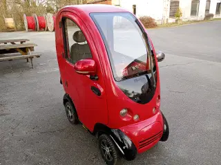 Brugt el-kabinescooter sælges 15km/t