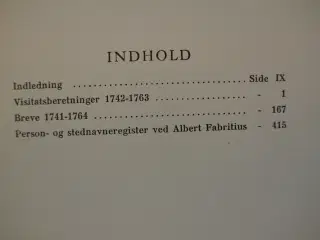 visitatsberetninger og breve, af hans adolph brors