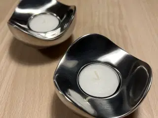 2 Georg Jensen fyrfads stager