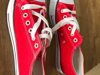 Sneakers sko røde 40,5