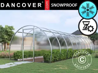 Drivhus polycarbonat, Strong NOVA 30m², 3x10m, Søl