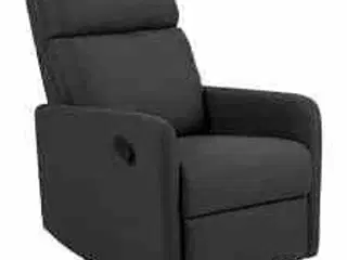 Mikkeli lænestol med drej/vip- mørkegrå