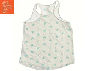 Hvid tanktop med stjernemønster fra H&M (str. 134)