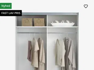 Garderobeskab fra Jysk 