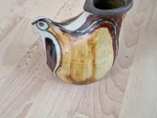 Retro keramik fugl fra Lise Eder 