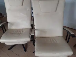 2 stk lænestole